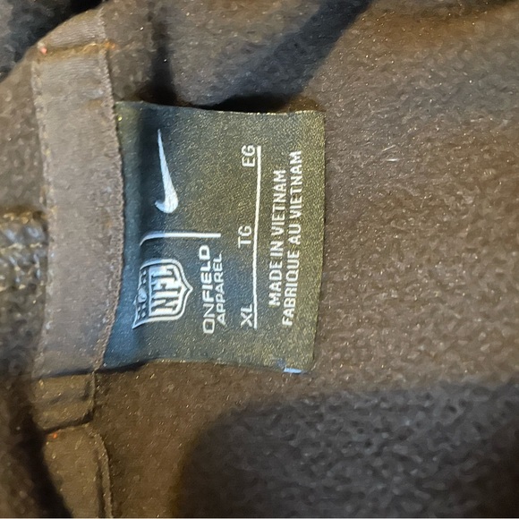 NIKE CLEVELAND BROWNS SWEATSHIRT - Picture 2 of 2